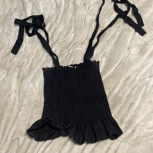 Reformation smocked top